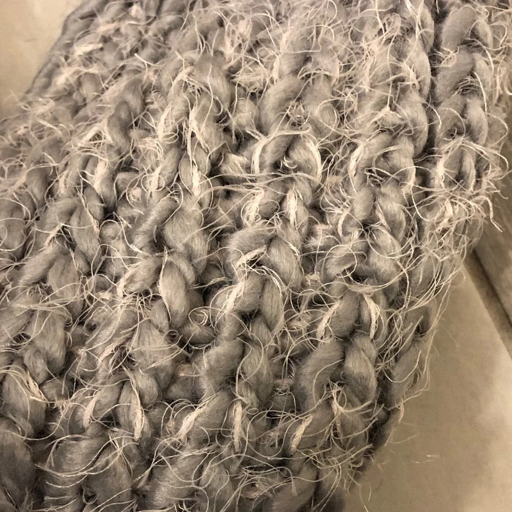 Modena Gray Ring Scarf